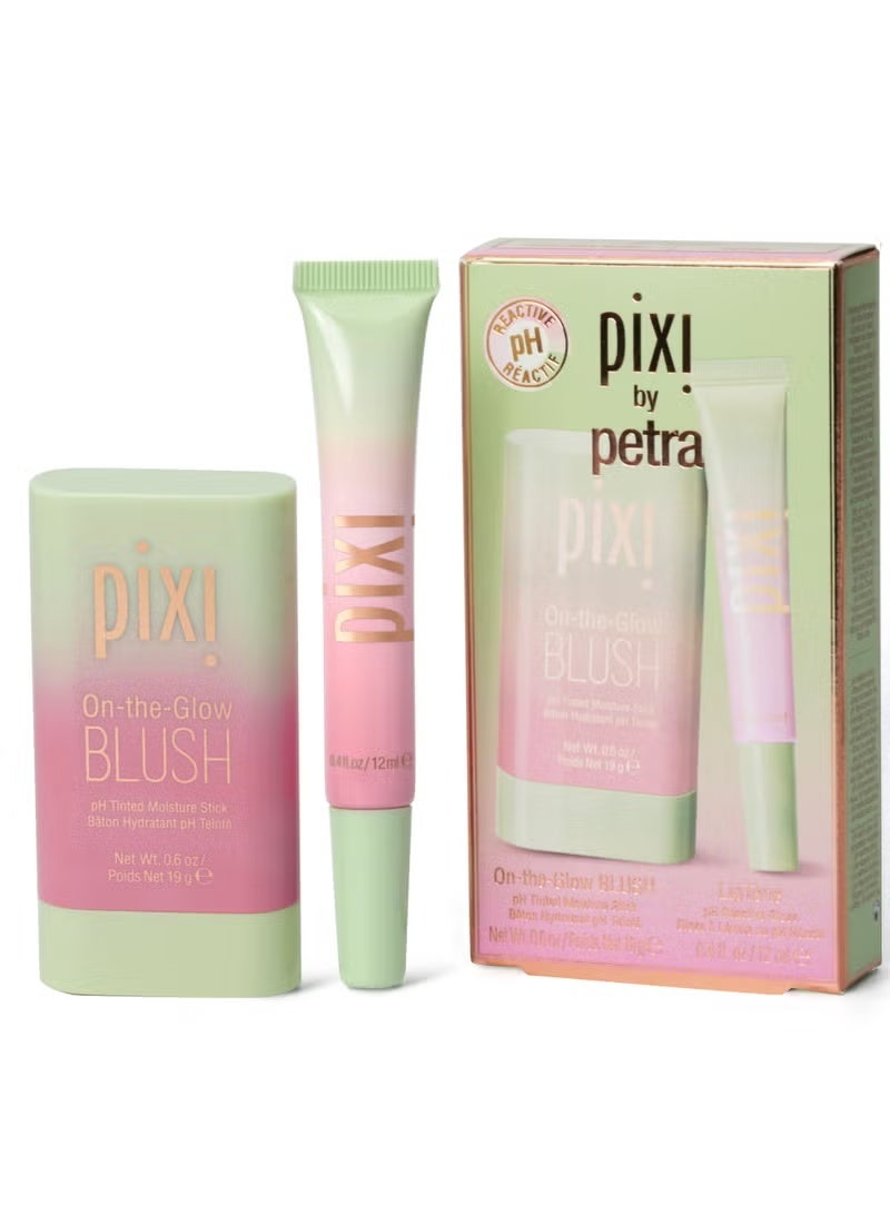 بيكسي مجموعة Pixi pH Duo – أحمر شفاه وخدود مرطب لإطلالة طبيعية متوهجة - Image 1