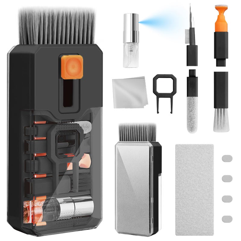 Ordilend 10-in-1 Keyboard Cleaner and Laptop Cleaning Kit - Professional Computer Screen-Safe Tools for MacBook and Electronics - Portable Brush Set for Gamers and Remote Professionals - Image 1
