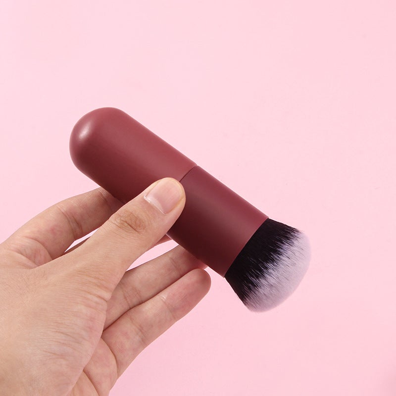 New Single Portable Foundation Brush Small Blush Brush Independent Packaging Multifunctional Makeup Brush Factory - Image 4