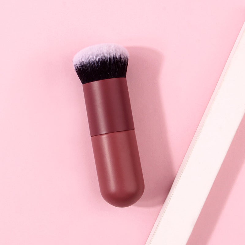 New Single Portable Foundation Brush Small Blush Brush Independent Packaging Multifunctional Makeup Brush Factory - Image 3