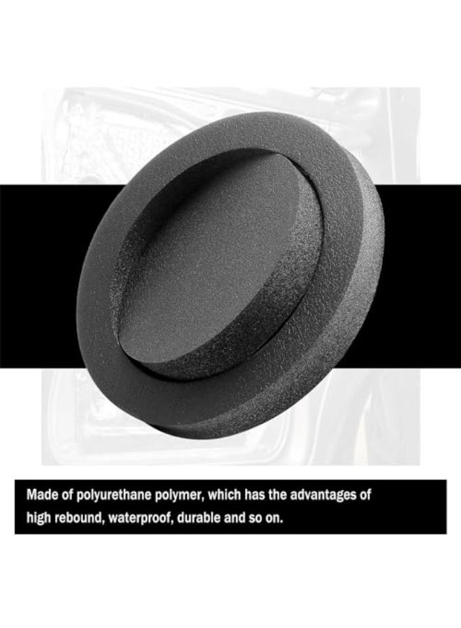 Azonee 6.5" Foam Speaker Enhancer, 4Pcs Self Adhesive Speaker Fast Rings, High Rebound Sponge Bass Blocker Kit for 6" and 6.5" Speaker - Image 4