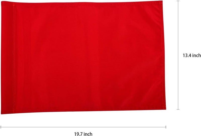 KONDAY Green Golf Training Flag, Nylon Putting Green Target, Indoor/Outdoor Backyard Garden Portable, 19.7" x 13.4" - Image 2