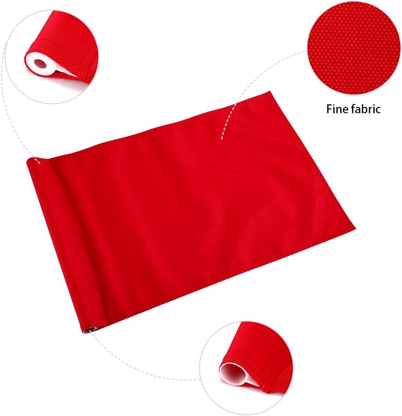 KONDAY Green Golf Training Flag, Nylon Putting Green Target, Indoor/Outdoor Backyard Garden Portable, 19.7" x 13.4" - Image 5