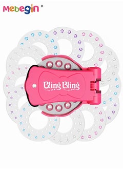 MEBEGIN Hair Gem Stamper with 180 Rhinestones, Diamond Collection Starter Kit, DIY Bedazzler Kit, Girls Hair Styling Tool, Bling Hair Jewels Toy, Perfect for Hair, Phone Covers, Shoes, Backpacks and More, Ideal Gift for Kids Aged 6+  - Image 5