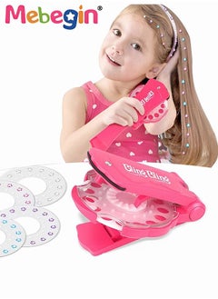 MEBEGIN Hair Gem Stamper with 180 Rhinestones, Diamond Collection Starter Kit, DIY Bedazzler Kit, Girls Hair Styling Tool, Bling Hair Jewels Toy, Perfect for Hair, Phone Covers, Shoes, Backpacks and More, Ideal Gift for Kids Aged 6+  - Image 1