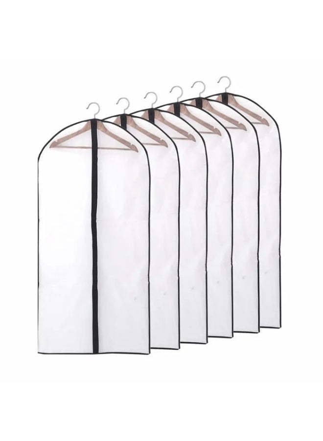 Beauenty Pack of 10 Lightweight Breathable Dustproof Garment Bag and Closet Cloth Cover Storage with Full Zipper - Image 1