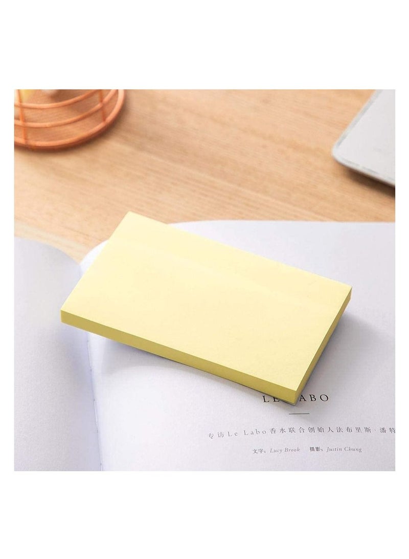 Deli 12-Pad Sticky Notes 3x5 Inch Size Yellow Colour - Image 4