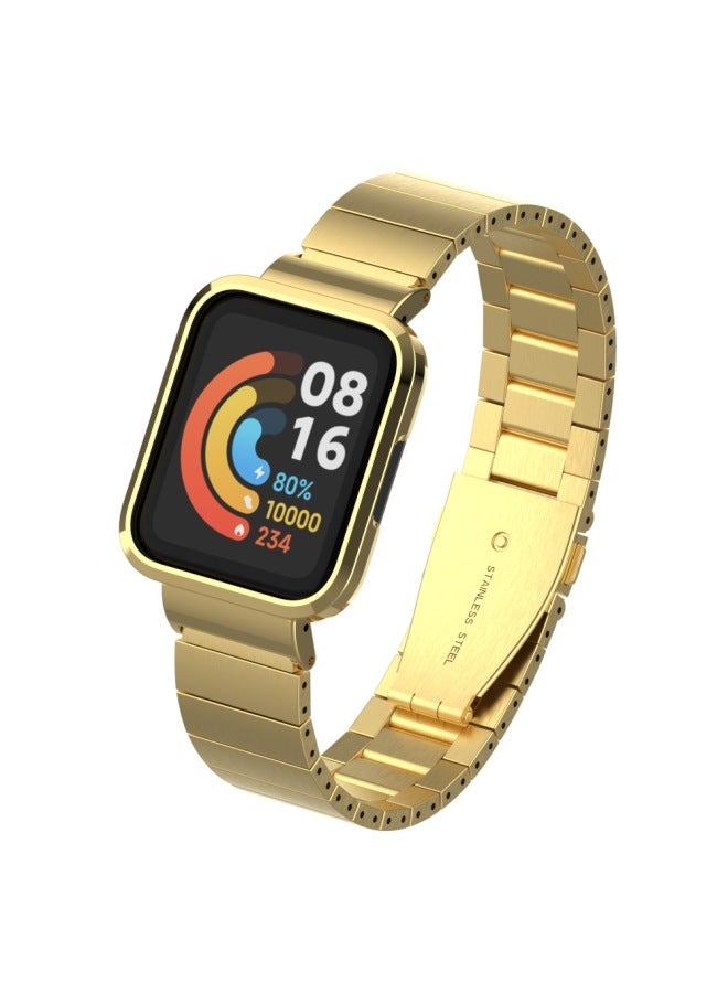 Suitable For Red Rice Watch 2/pocowatch/miwatch2 Lite International Version Slub Bead Metal Strap - Image 5