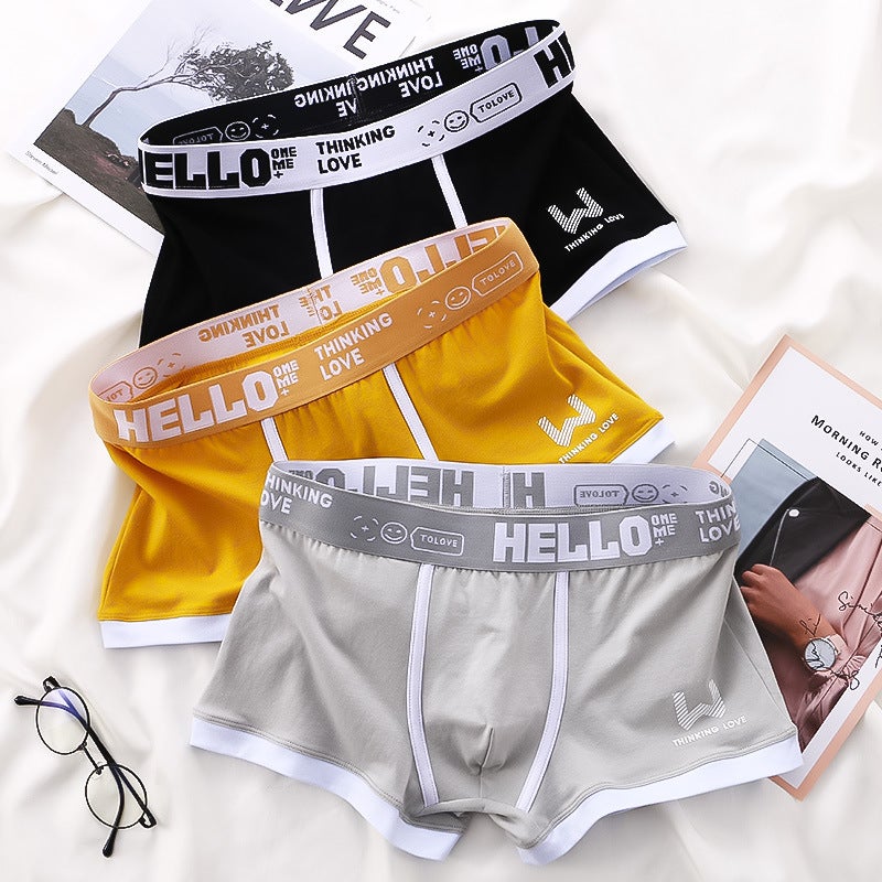 One-Piece Delivery Men'S Boxers Men'S Underwear Men'S Boxers Week Pants Trendy Breathable Multi-Color Pants - Image 1