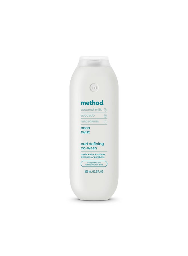Method Curl Defining CoWash Coco Twist Coconut Milk Avocado Macadamia notes 135oz - Image 2