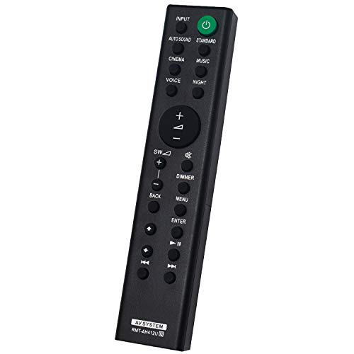 Allimity RMT-AH412U Remote Control Replacement for Sony Home Theatre System HT-S20R HT-S500RF HT-S700RF SS-S20R SA-WS20R SS-SS20R SA-WS500RF SS-SS500RF SS-S500RF SS-SS700RF SS-S700RF SA-WS700RF - Image 2