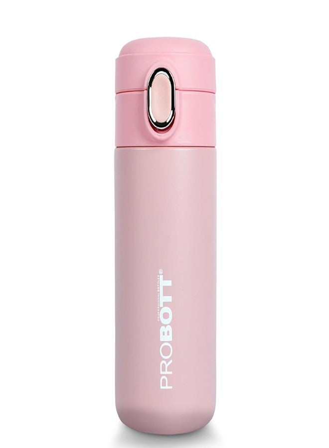 Probott Thermosteel Hot or Cold Insulated Stainless Steel Travel Mug, 300 ml, Green | Spill Proof | Coffee Tea Mug | Juice Mug | Water Flask | Easy Grip Easy to Carry | Office | College - Image 1