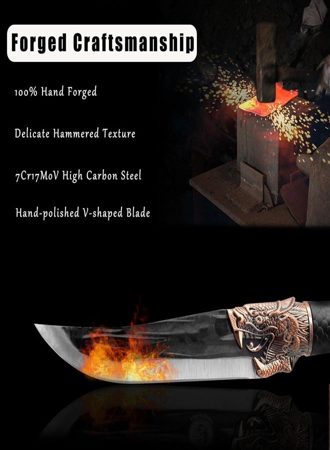 Osowake Boning Knife,  6 inch Razor Sharp Semi-Stiff Blade for Meat Cutting, High Carbon Stainless Steel Blades with Ergonomic Non-Slip Handle - Image 3