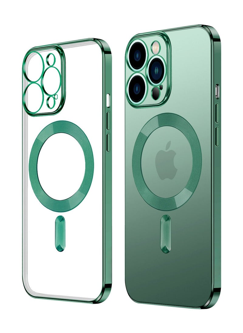 BORTONY iPhone 14 Pro Max Case Magnetic Supports Wireless Magsafe Charging Shockproof Protection Scratch-Resistant Back Cover for Apple iPhone 14 Pro Max 6.7 inch  - Image 2