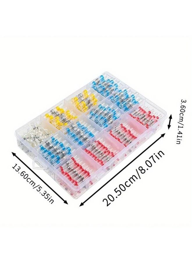 500 قطعة محطات توصيل سلكية بأنابيب حرارية متعددة الألوان مع أكمام لحام طقم توصيل عازل للكهرباء - Image 3
