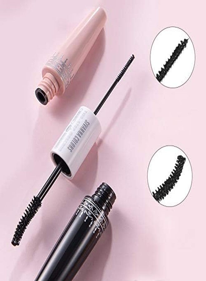 VIRAVIN HOUSEWARE Sivanna Colors Max Waterproof Lash Volume Mascara, Double-Ended, Black - Image 2