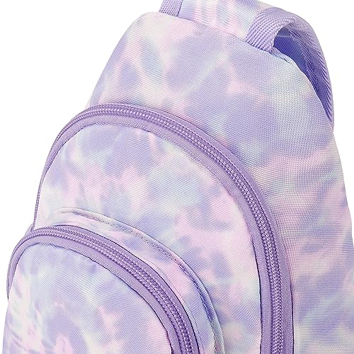 Choco Mocha Girls Sling Bags Kids Crossbody Bag for Girls Kids Sling Bags Ages 8-12 Girl Purse Christmas Purses Gifts, Tie Dye Purple - Image 4