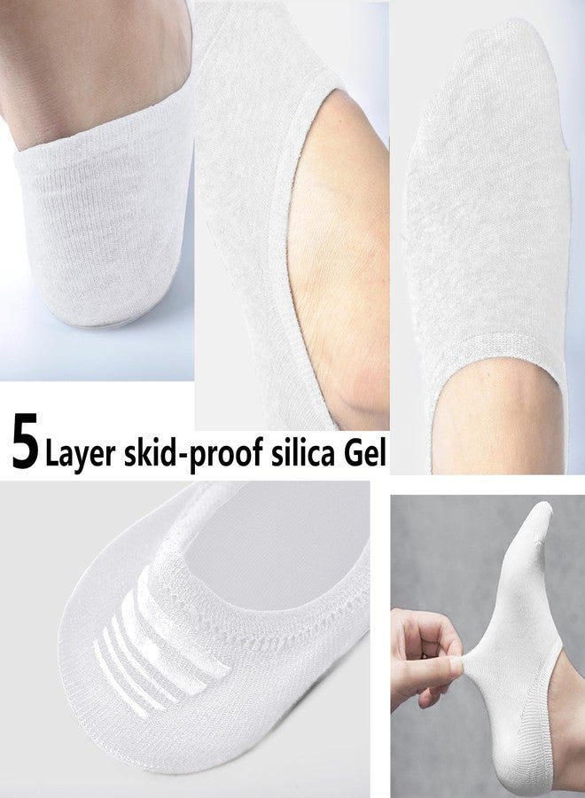 DIBAOLONG No Show Socks Womens Low Cut Ankle Short Anti-slid Athletic Running Casual Invisible Liner Socks for Women - Image 2