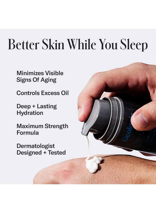 Geologie - Geologie Complete Skincare Set for Men & Women | 1-Month Simple & Effective Daily Clear Skin Routine | Acne, Oily Skin, Dark Spots | Face Wash 2-Pack, Retinol Face Cream, SPF15 Moisturizer & Eye Cream - Image 1