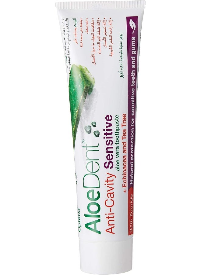 Aloe Dent معجون أسنان مضاد للتسوس حساس 100 مل - Image 2
