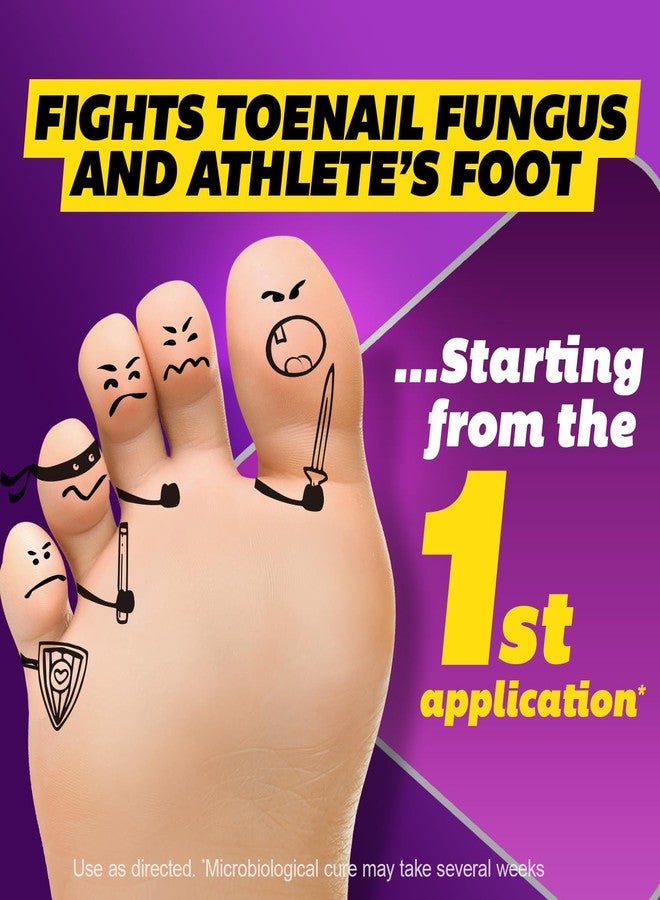 SILKA Max Strength Antifungal Liquid for Toenail Health with Brush Applicator, Results in 1 Week, Nail Fungus Treatment for Damaged Toenails, Athlete's Foot Treatment, Tolnaftate 1% 0.45 Fl Oz - Image 2