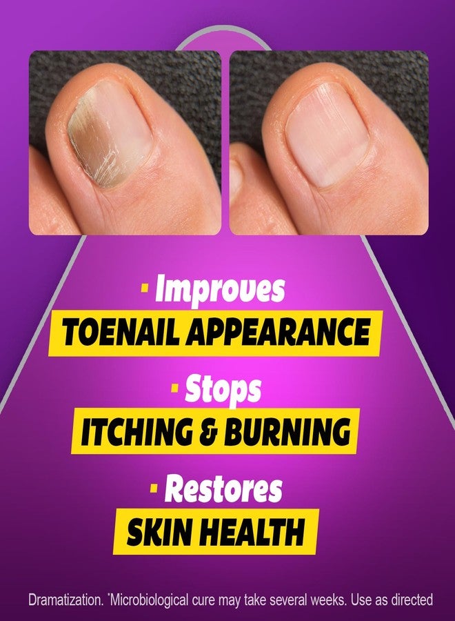 SILKA Max Strength Antifungal Liquid for Toenail Health with Brush Applicator, Results in 1 Week, Nail Fungus Treatment for Damaged Toenails, Athlete's Foot Treatment, Tolnaftate 1% 0.45 Fl Oz - Image 4