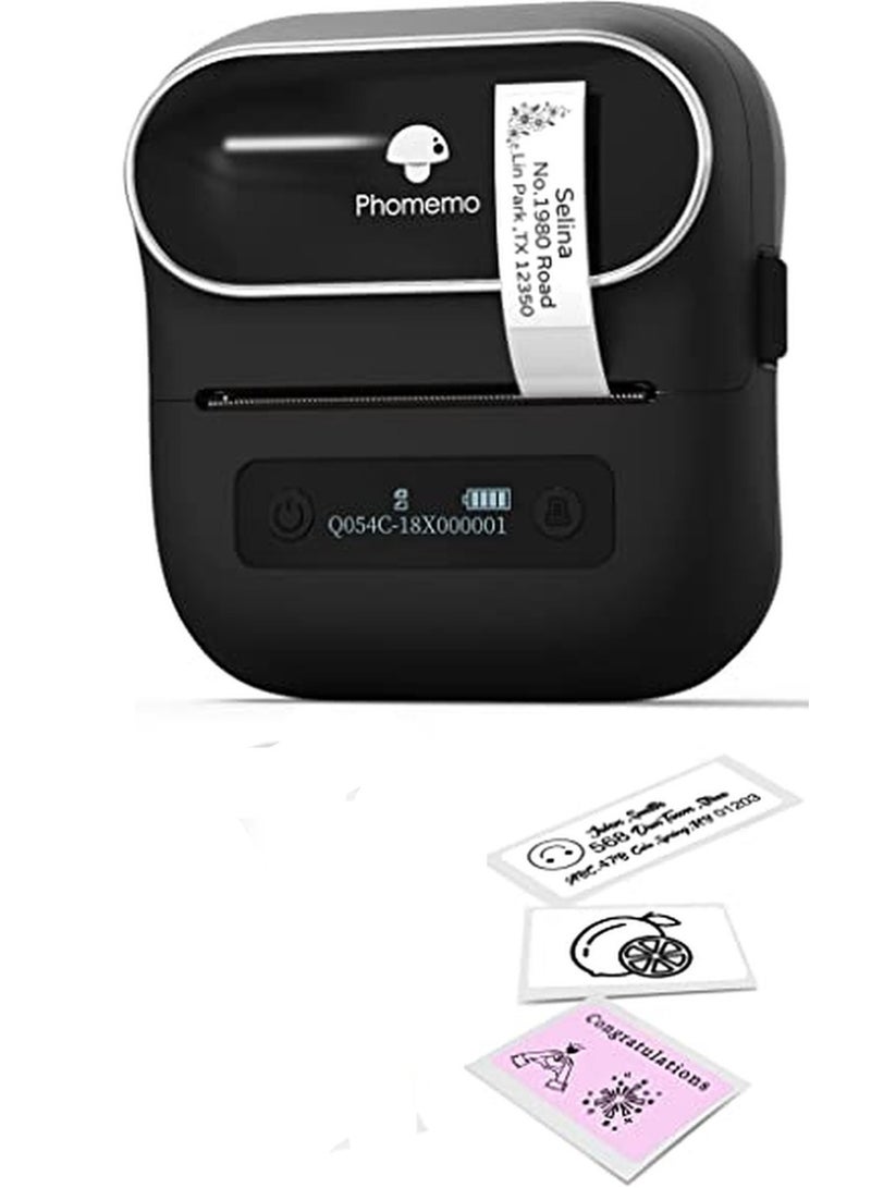 phomemo M220 Label Maker Label Printer Bluetooth Thermal Sticker Printer For Barcode  Organizing  Mailing Small Business Storage Compatible With PhonePCs Support - Image 1