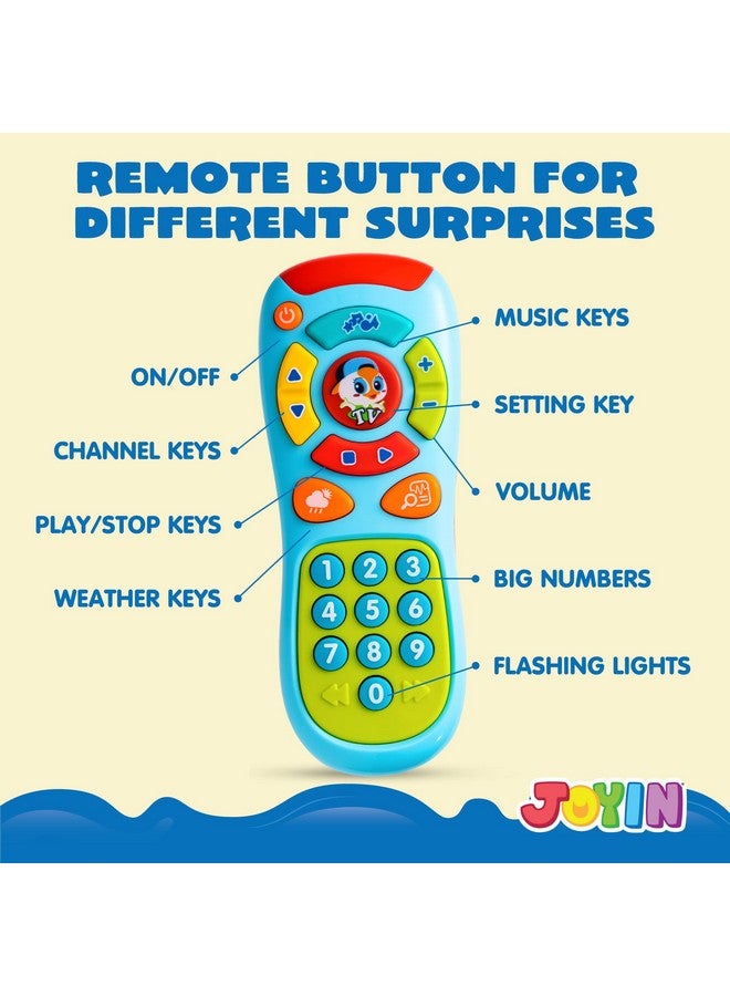 JOYIN Baby Learning Phone And Remote Toy For Toddler Fun Smartphone Toys With Music For Infants, Kids, Boys Or Girls, Holiday Stocking Stuffers, Birthday And Toddler Presents Toys - Image 5