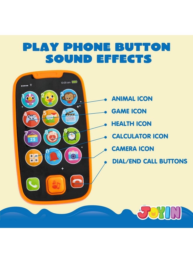 JOYIN Baby Learning Phone And Remote Toy For Toddler Fun Smartphone Toys With Music For Infants, Kids, Boys Or Girls, Holiday Stocking Stuffers, Birthday And Toddler Presents Toys - Image 4