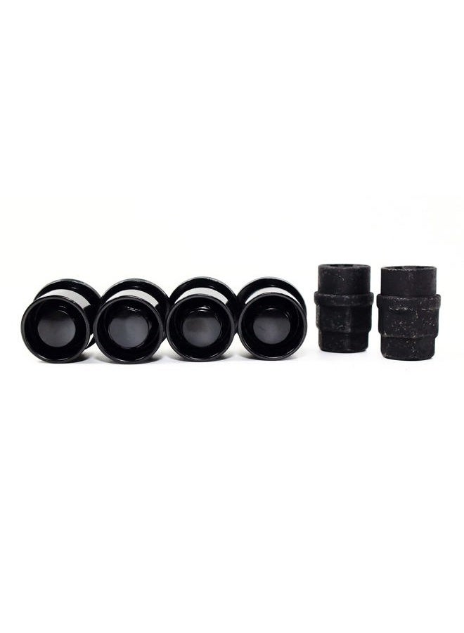 Veritek Performance Set of 4 12x1.5 OE 1.47 Inch Mag Factory Style Replacement Black Lug Nut Wheel Locks with 2 Black Keys for Factory Wheels VPE-45700N2BK - Image 3