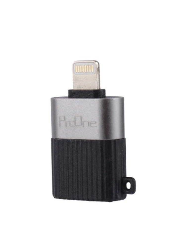 ProOne ProOne Portable USB to Lighting Adapter, iPhon to USB Female Connector OTG Compatible with iPhon/iPd/USB Flash Drive/Card Reader/Camera - IP to USB, Up to 480Mbps data speed  - Image 5