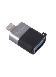 ProOne ProOne Portable USB to Lighting Adapter, iPhon to USB Female Connector OTG Compatible with iPhon/iPd/USB Flash Drive/Card Reader/Camera - IP to USB, Up to 480Mbps data speed  - Image 3