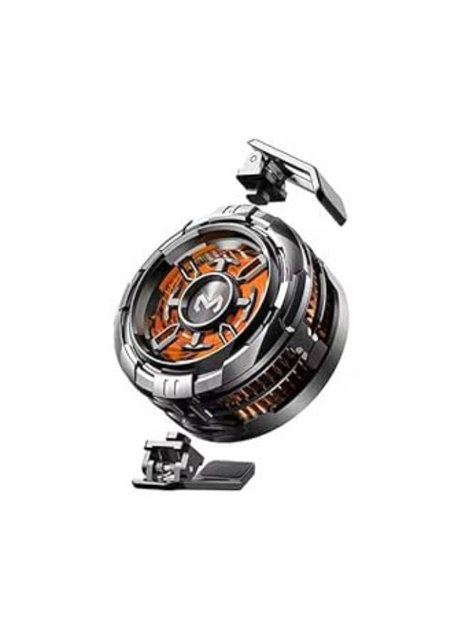 مبرد جوال CX08، مبرد موبايل للالعاب مع شاشة رقمية، مروحة تبريد عالمية للالعاب للجوال، مبرد العاب للموبايل مناسب لمعظم الهواتف الذكية - Image 1