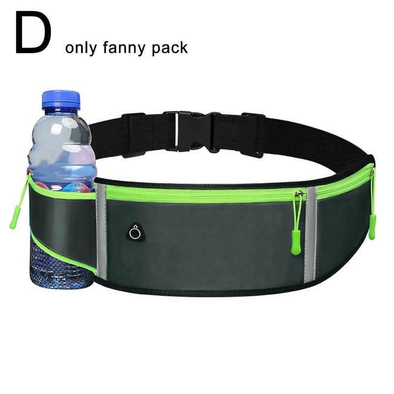 Outdoor sports waist pack, running waist pack, mobile phone bag, men's and women's outdoor gear waterproof invisible waist pack - Image 1
