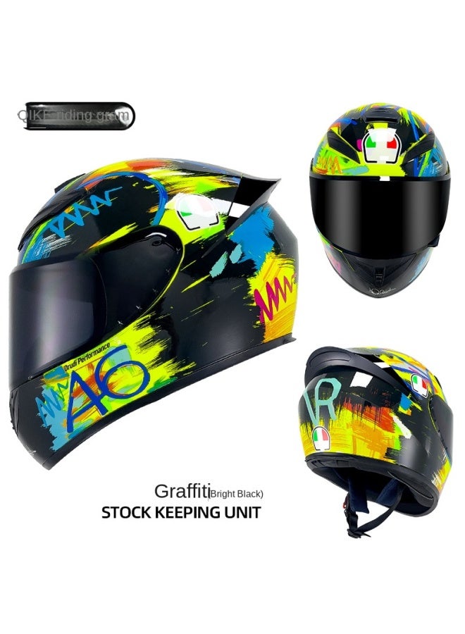 Riding Motorcycle Helmet For Both Men And Women - Image 1