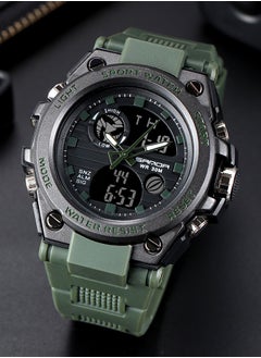 Sanda SANDA 739 G Style Men Digital Watch Military Sports Watches Dual Display Waterproof Electronic Wristwatch Black  - Image 3