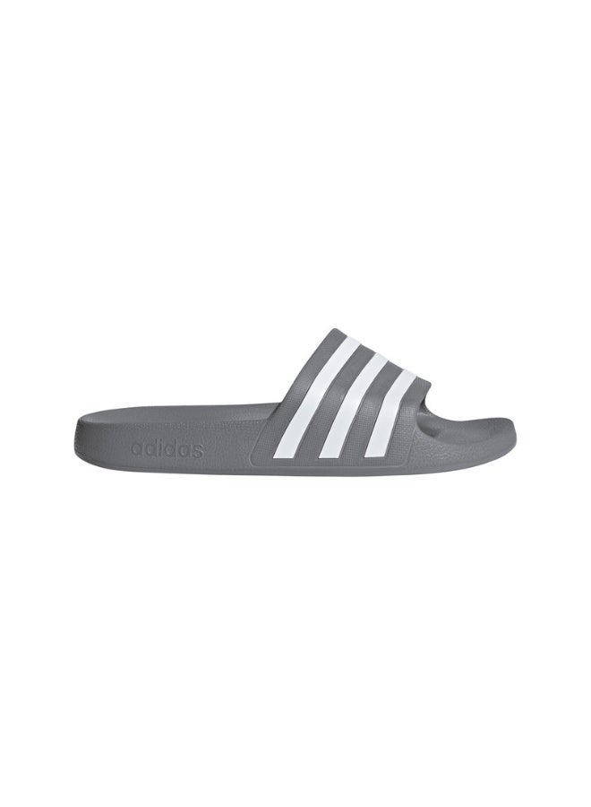 adidas Adilette Aqua Grey Sportswear Sandals/Slippers - Image 1