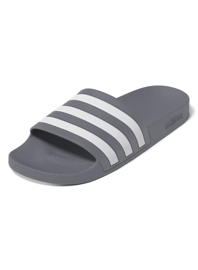 adidas Adilette Aqua Grey Sportswear Sandals/Slippers - Image 3