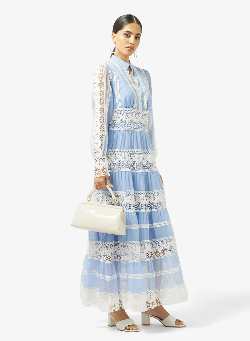 Khizana  Lace A-line Dress for Women | Best Price UAE