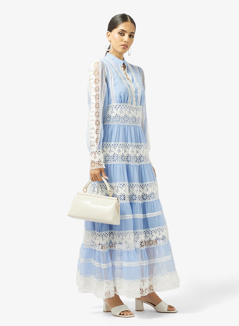 Khizana Lace A-line Dress - Image 4