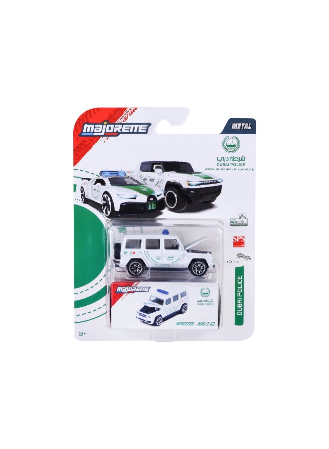 Majorette Dubai Police Deluxe Series Single Pack Die Cast – MERCEDES-AMG G 63 (1:64 Scale) – Die-Cast Toy Car for Kids & Collectors - Image 2