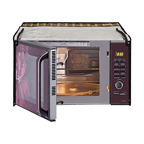 Lithara Printed Waterproof Microwave Oven Cover for IFB 20BC4 20L | Sams06 (Multicolor) - Image 2