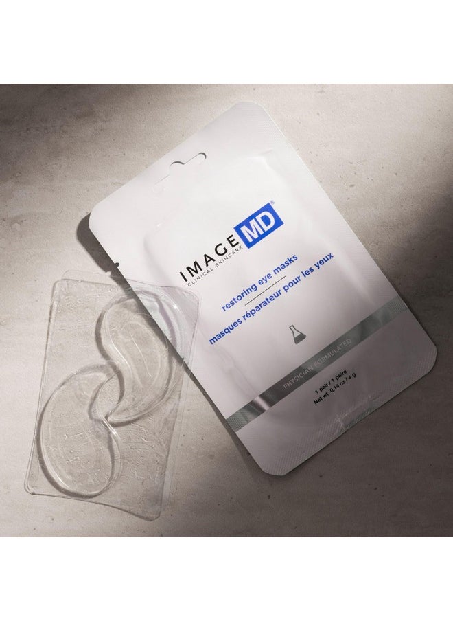 إيمدج - Image Skincare Image Md Restoring Eye Masks ترطيب هيدروجيل تحت أقنعة العين يشد ويرطب بشكل واضح مع حمض الهيالورونيك الثلاثي 1 زوج - Image 1