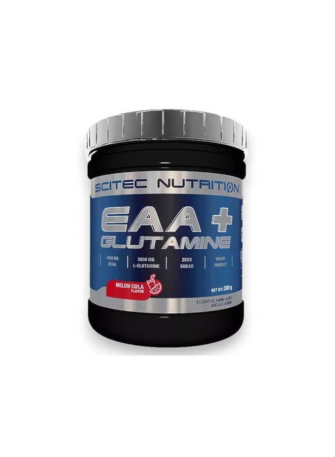 SCITEC NUTRITION EAA + Glutamine,  Melon Cola Flavour,  300g