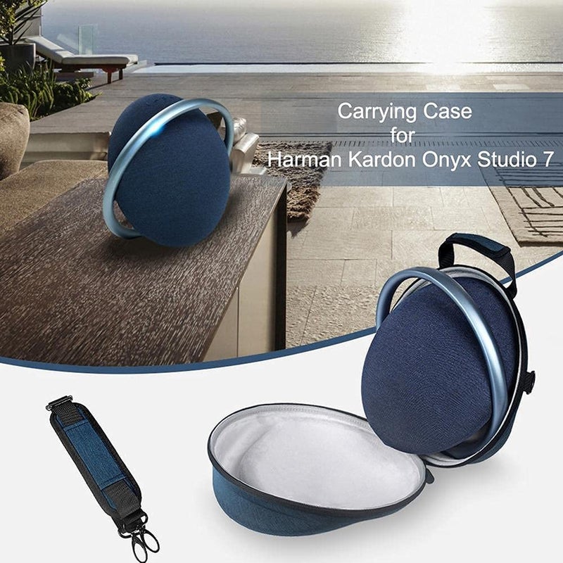 XBERSTAR For Onyx studio 7 case kardon bag EVA Wireless Bluetooth Speaker Carrying Bag - Image 3