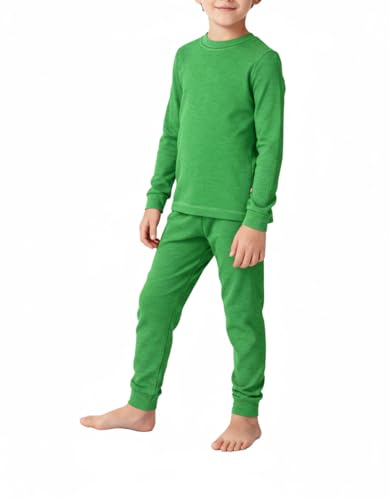 City Threads Kids Thermal Underwear Set Made in USA Sensory Friendly Kids Long Johns, Thermal Set for Boys Base Layer for Ski - Image 1
