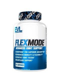 Evlution High Absorption Joint Support Supplement Nutrition FLEXMODE Joint Supplement with Advanced Joint Vitamins Including Glucosamine Chondroitin MSM Boswellia and Hyaluronic Acid - 30 Servings  - Image 1