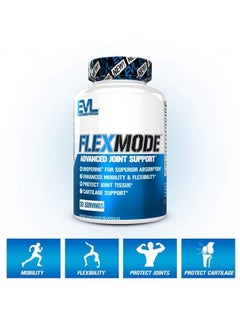 Evlution High Absorption Joint Support Supplement Nutrition FLEXMODE Joint Supplement with Advanced Joint Vitamins Including Glucosamine Chondroitin MSM Boswellia and Hyaluronic Acid - 30 Servings  - Image 5