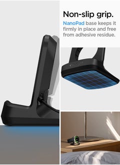 Spigen Spigen S353 Galaxy Watch Charger Stand for Samsung Galaxy Watch Ultra 47mm / Galaxy Watch 7 40,44mm / Galaxy Watch 6 40,44mm / Watch 6 Classic 43,47mm / Watch 5 40,44mm / Galaxy Watch 5 Pro - Black  - Image 3