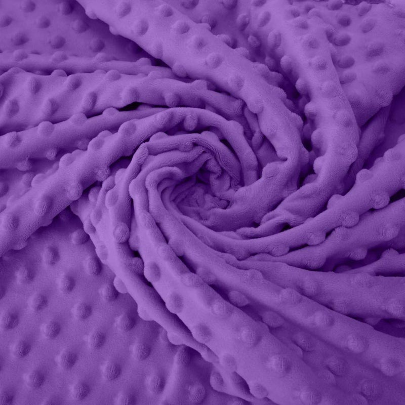 Pro Goleem Baby Soft Minky Dot Blanket with Silky Satin Backing Baby Gifts for Boys and Girls (Purple, 30â€™â€™ x 40â€™â€™) - Image 5